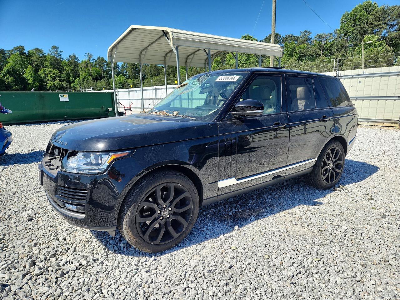 2014 Land Rover Range Rover Hse Black vin: SALGS2VF3EA128860