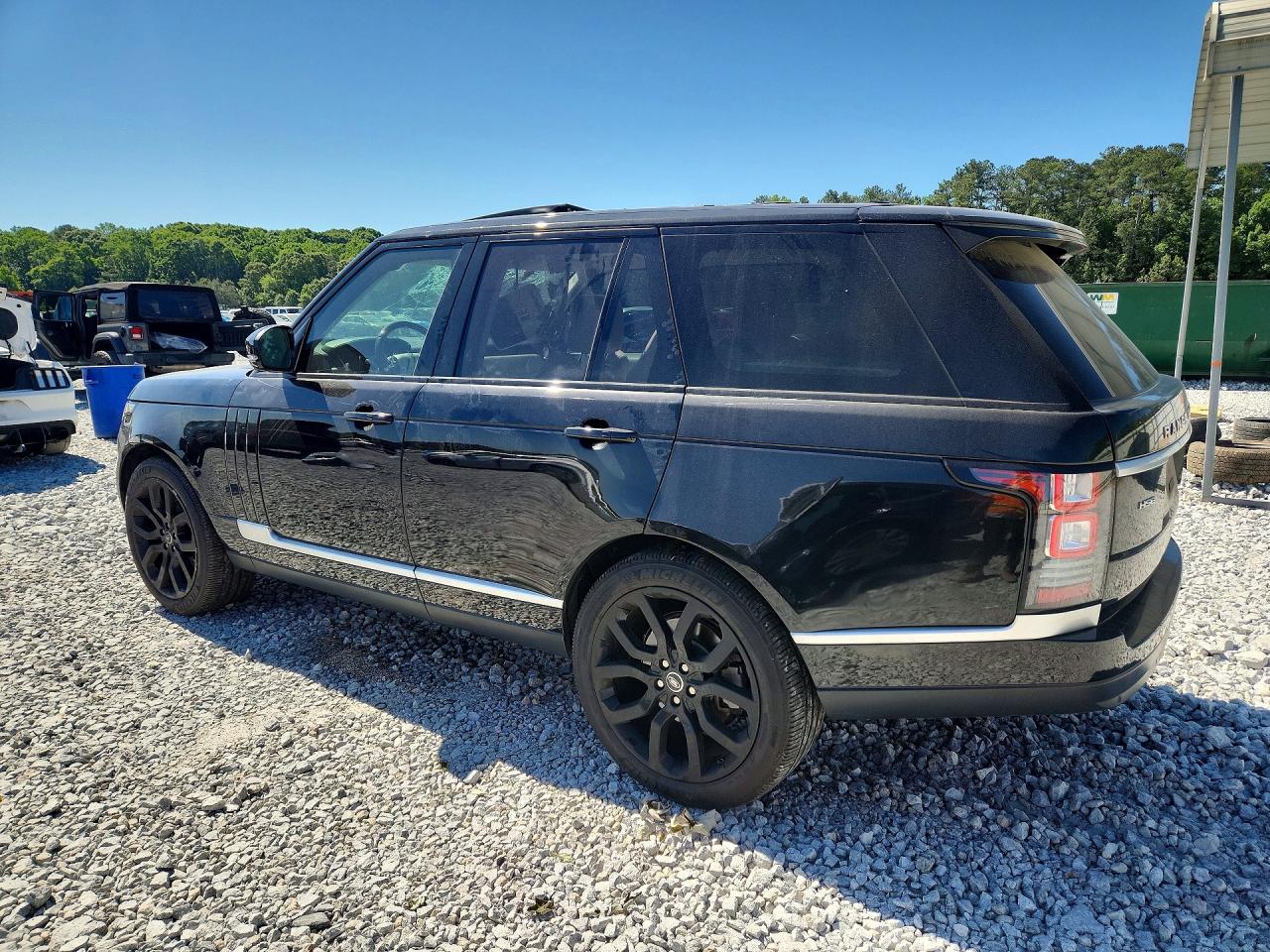 2014 Land Rover Range Rover Hse Black vin: SALGS2VF3EA128860