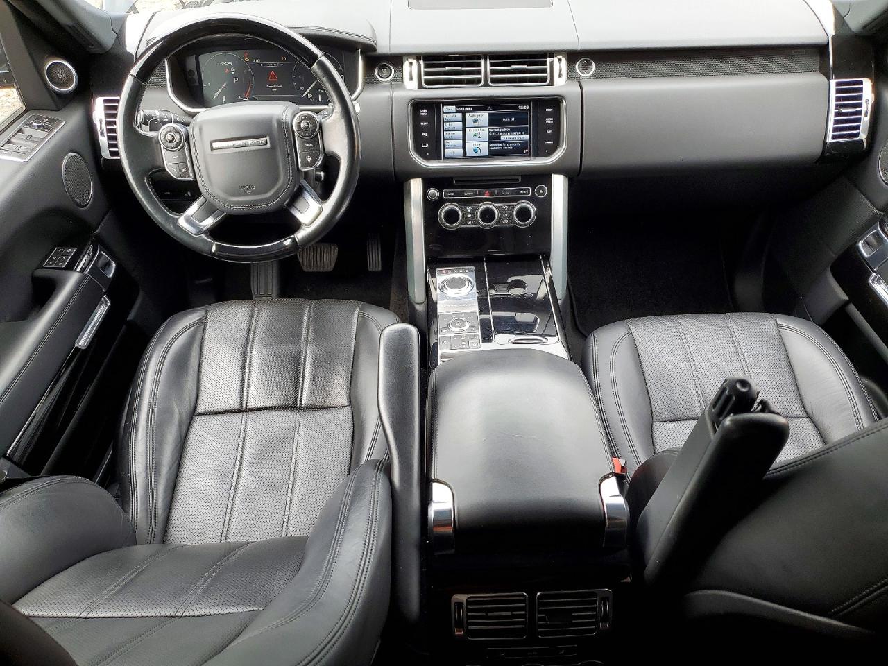 2015 Land Rover Range Rover Hse Black vin: SALGS2VF4FA215409