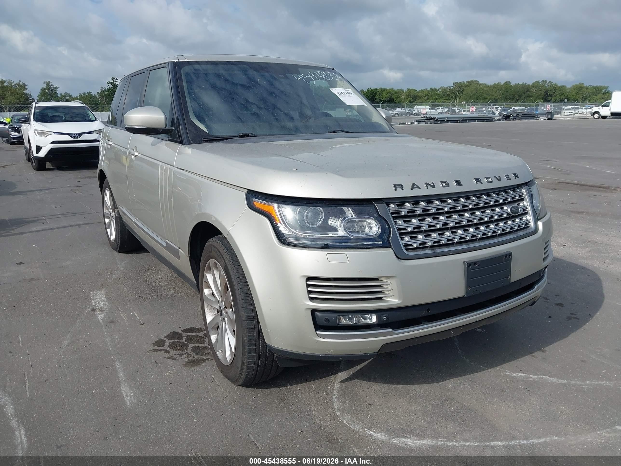 2014 Land Rover Range Rover 3.0l V6 Supercharged Hse Silver vin: SALGS2VF5EA131338