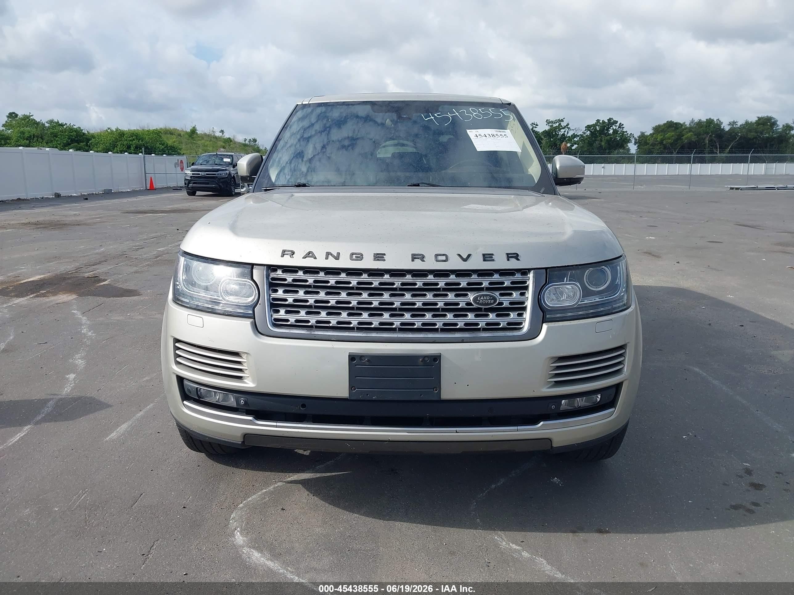 2014 Land Rover Range Rover 3.0l V6 Supercharged Hse Silver vin: SALGS2VF5EA131338