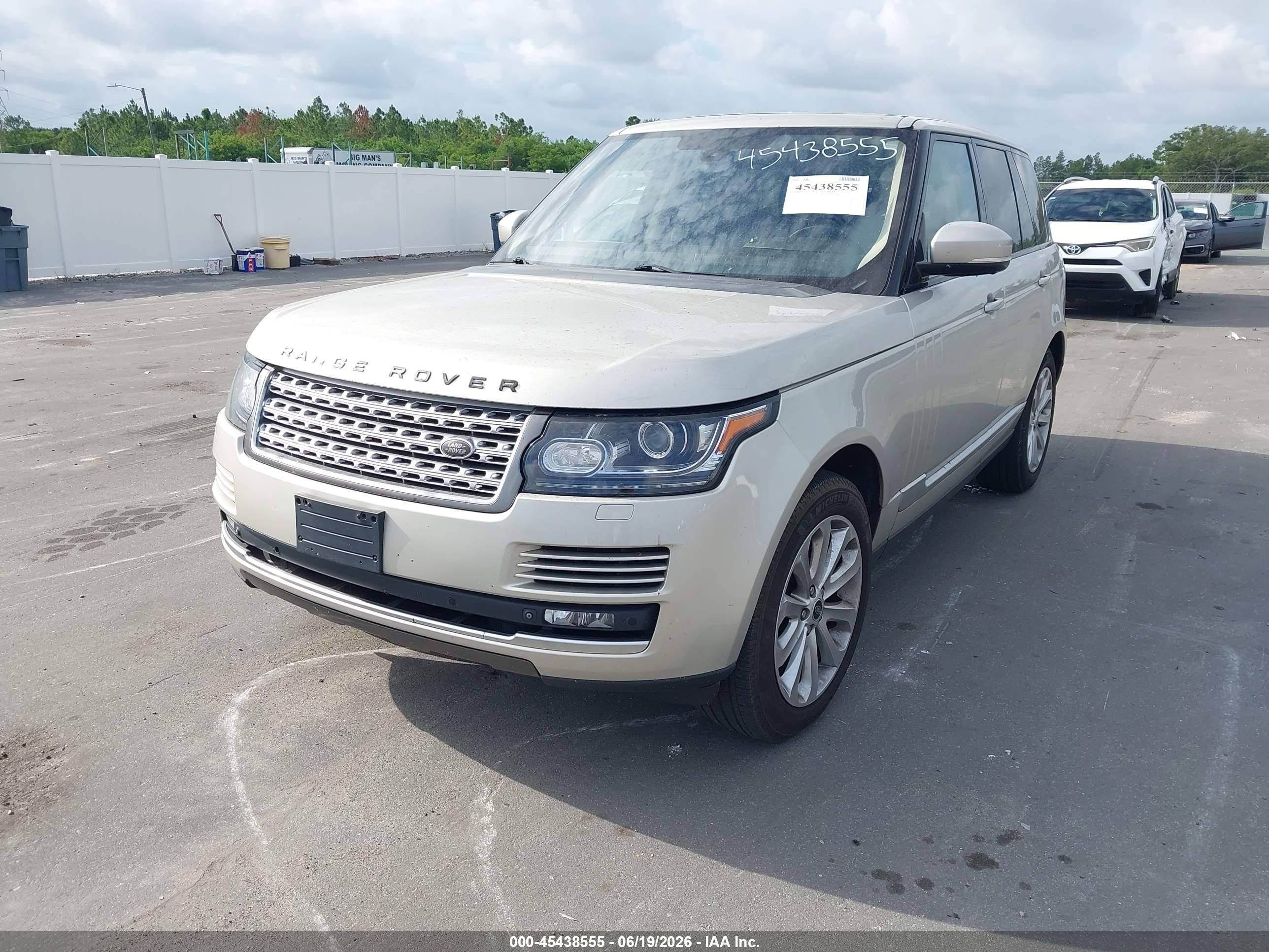 2014 Land Rover Range Rover 3.0l V6 Supercharged Hse Silver vin: SALGS2VF5EA131338