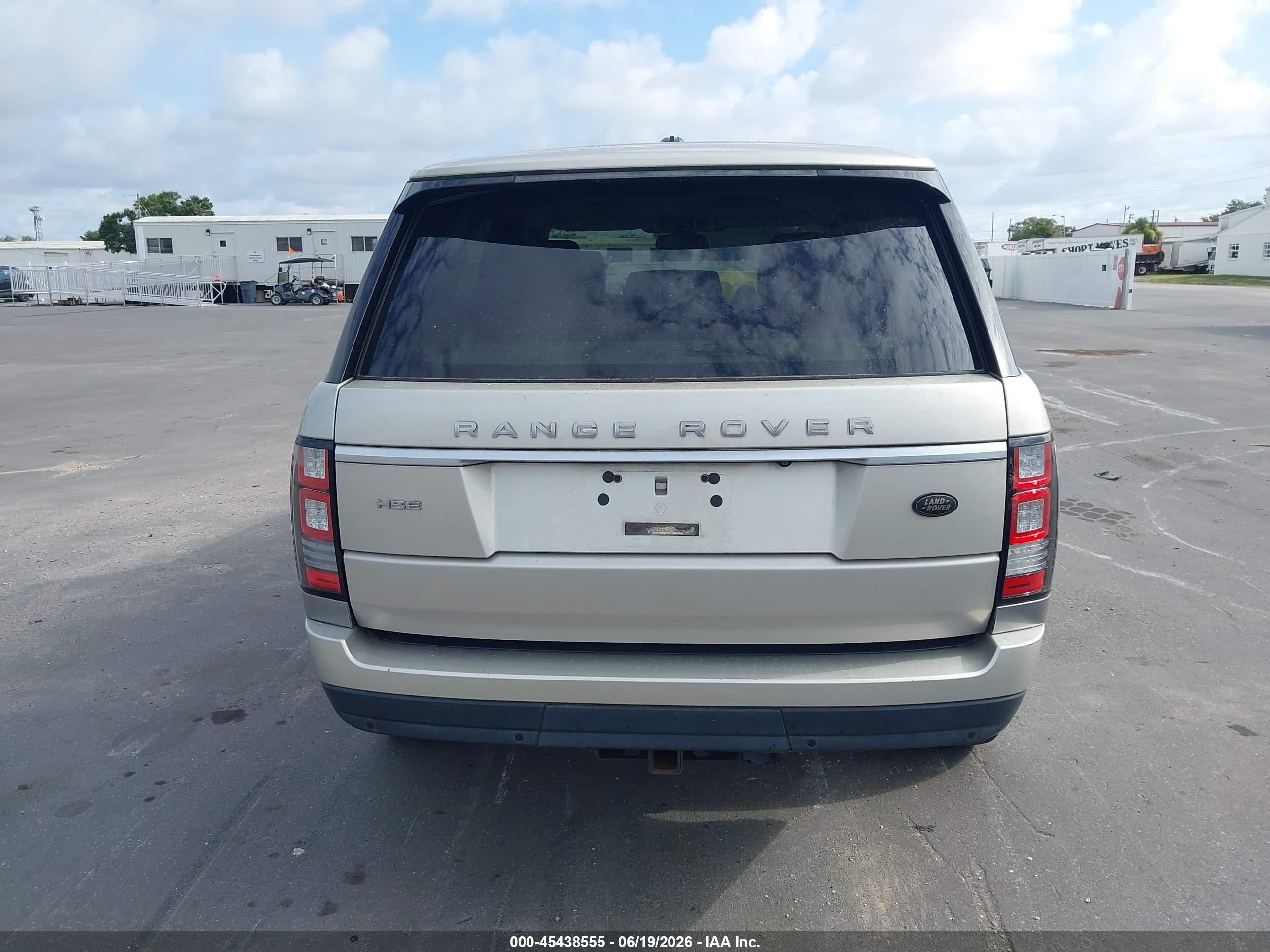 2014 Land Rover Range Rover 3.0l V6 Supercharged Hse Silver vin: SALGS2VF5EA131338