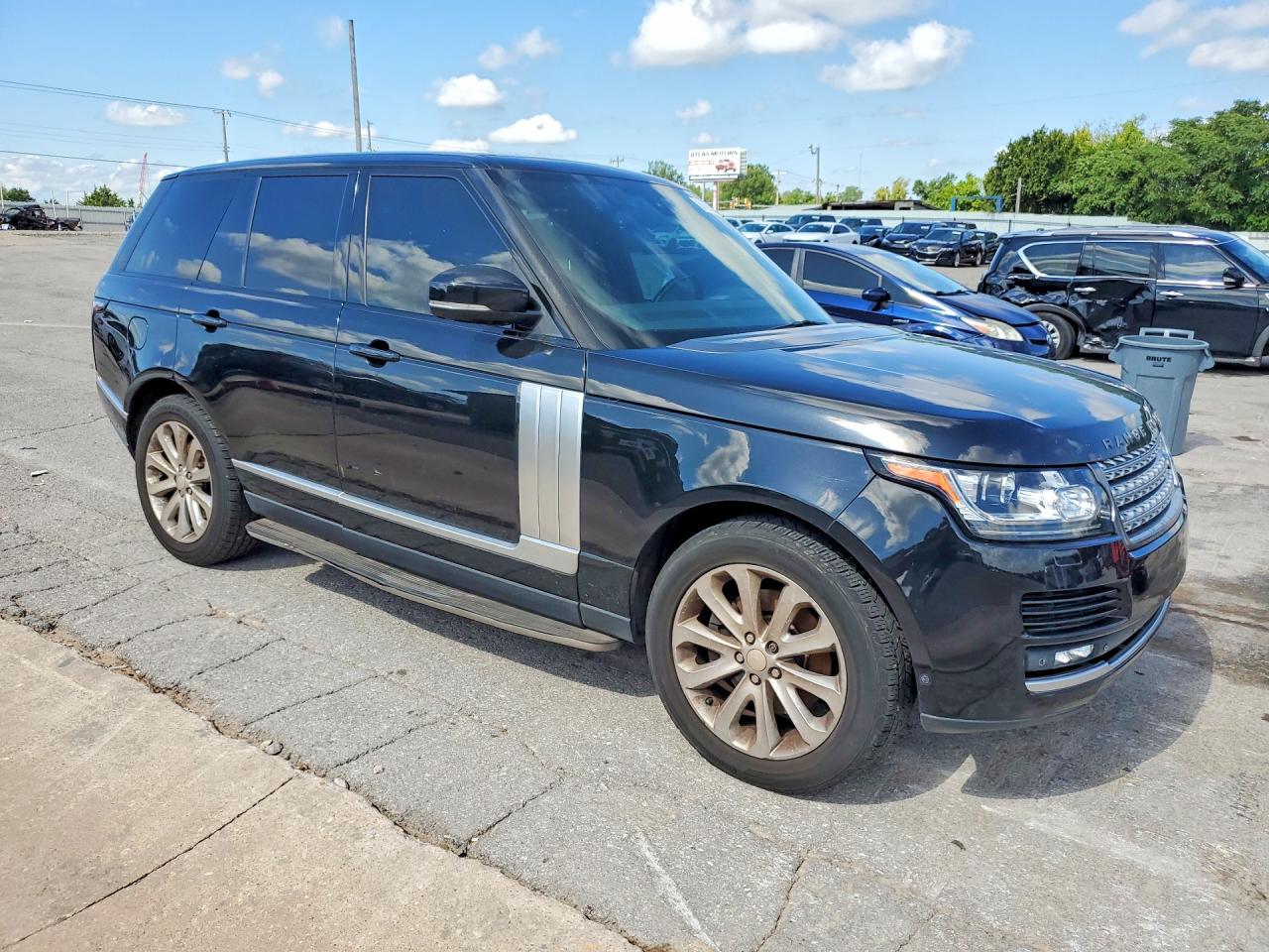 2015 Land Rover Range Rover Black vin: SALGS2VF7FA204579