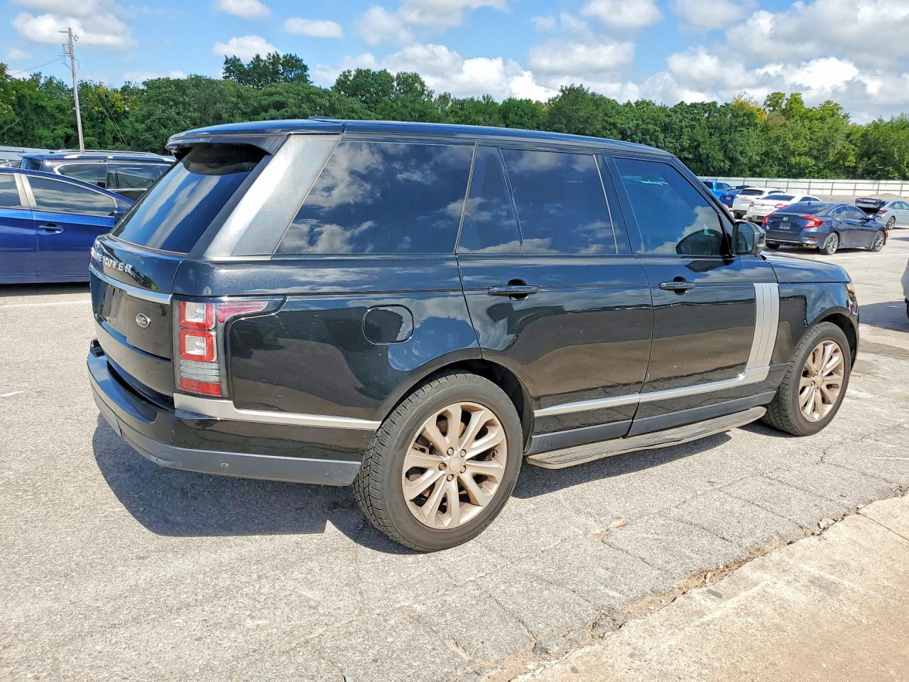 2015 Land Rover Range Rover Black vin: SALGS2VF7FA204579