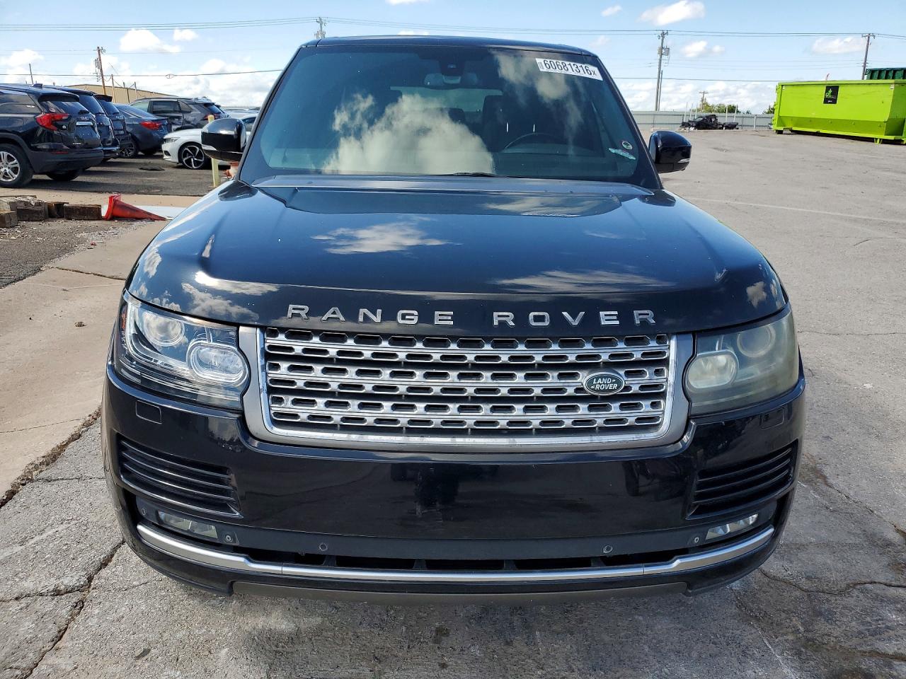 2015 Land Rover Range Rover Black vin: SALGS2VF7FA204579