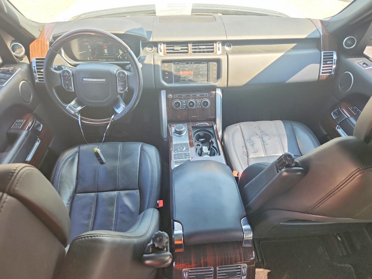 2015 Land Rover Range Rover Hse Белый vin: SALGS2VF7FA222211