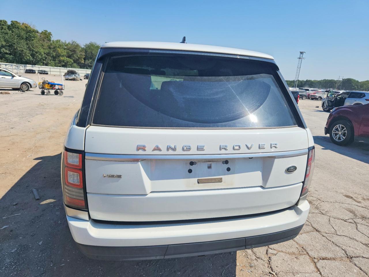 2015 Land Rover Range Rover Hse Белый vin: SALGS2VF7FA222211