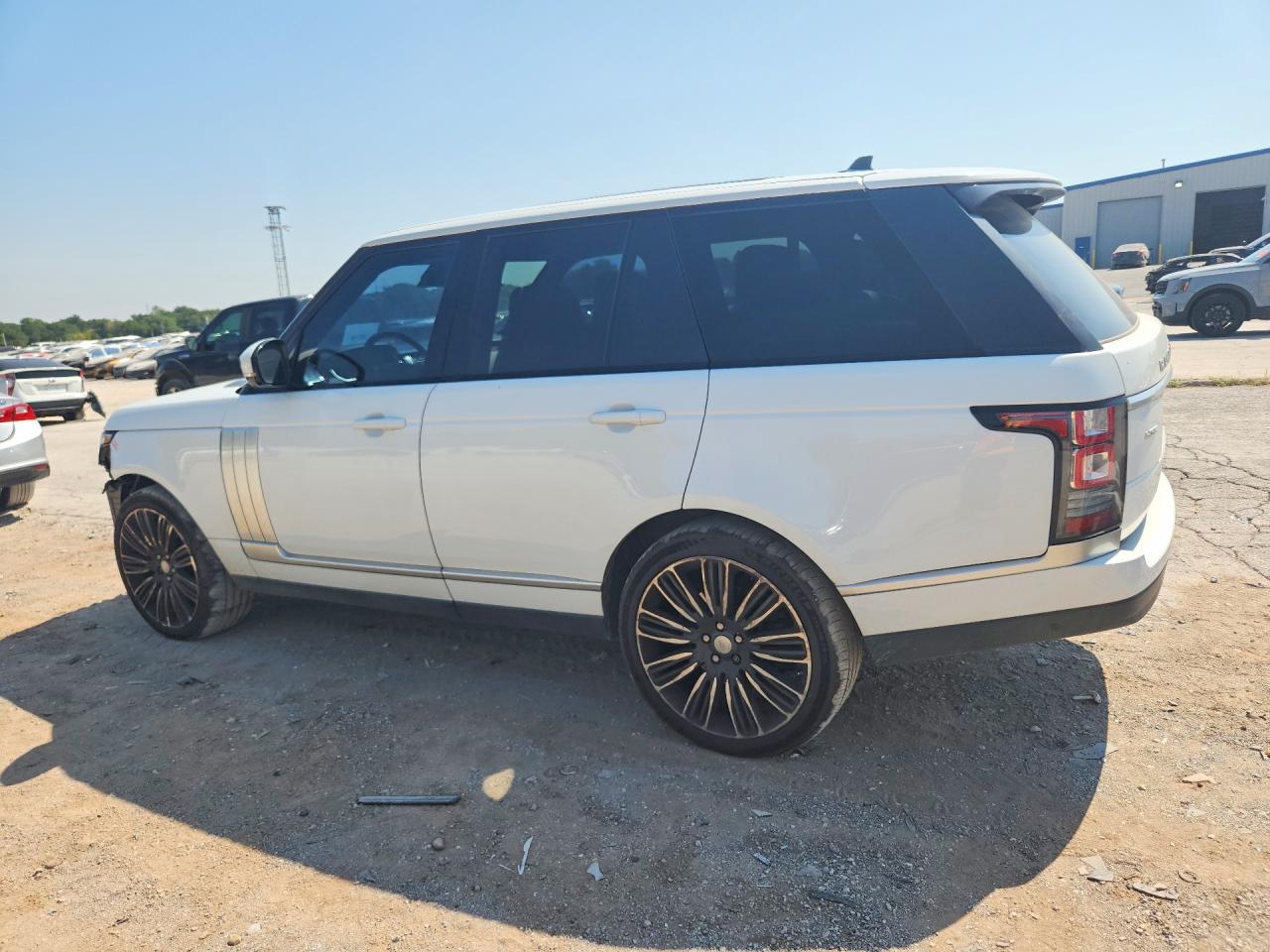 2015 Land Rover Range Rover Hse Белый vin: SALGS2VF7FA222211