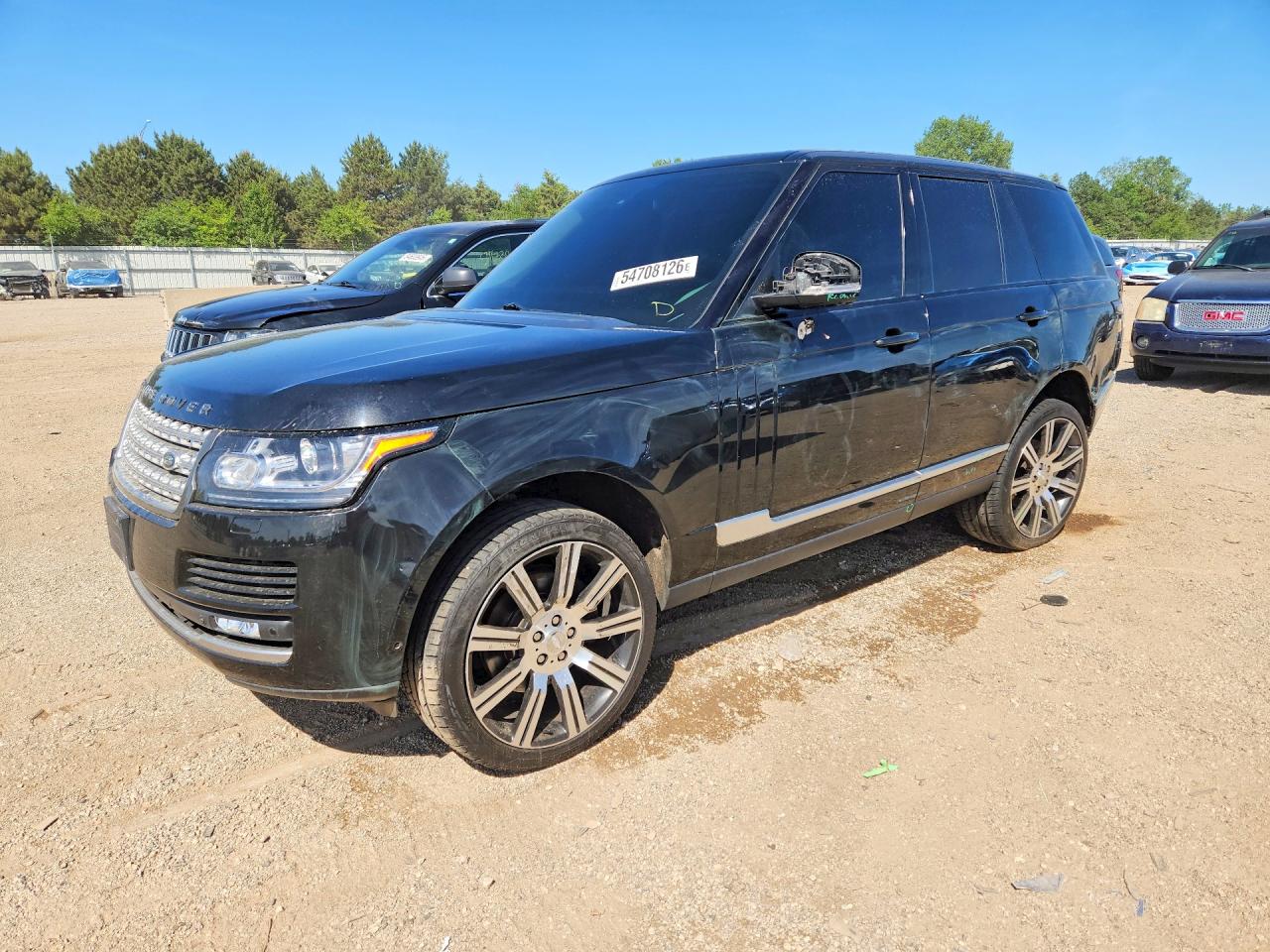 2014 Land Rover Range Rover Hse Black vin: SALGS2VF8EA126487