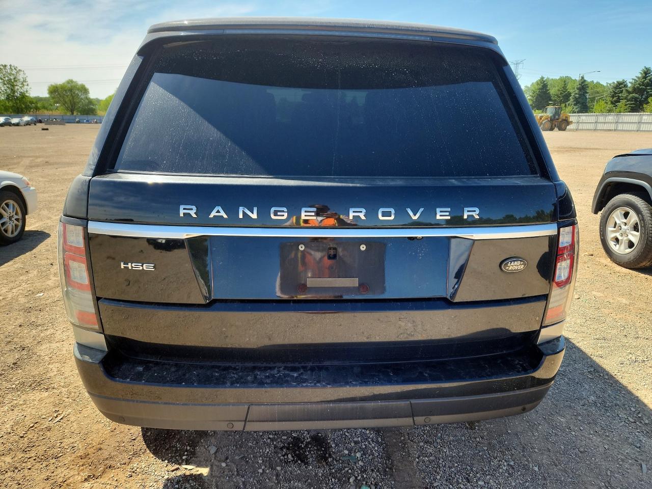 2014 Land Rover Range Rover Hse Black vin: SALGS2VF8EA126487