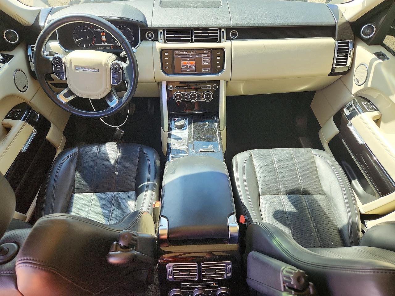 2014 Land Rover Range Rover Hse Black vin: SALGS2VF8EA126487