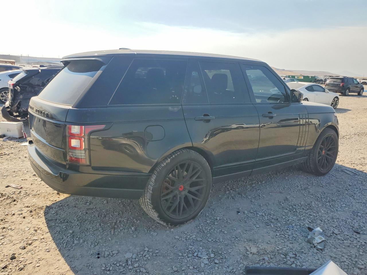 2014 Land Rover Range Rover Hse Black vin: SALGS2VF8EA132998