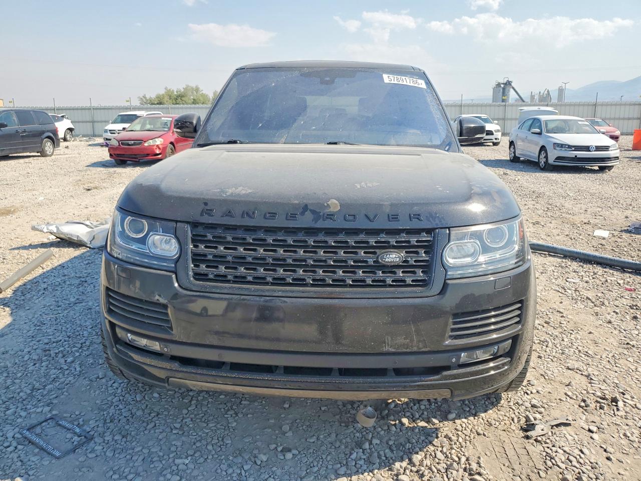 2014 Land Rover Range Rover Hse Black vin: SALGS2VF8EA132998