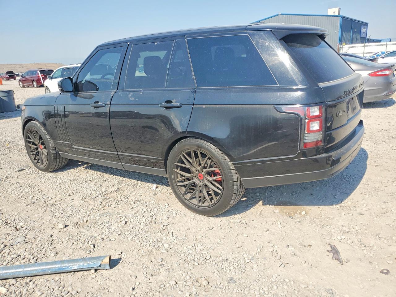 2014 Land Rover Range Rover Hse Black vin: SALGS2VF8EA132998