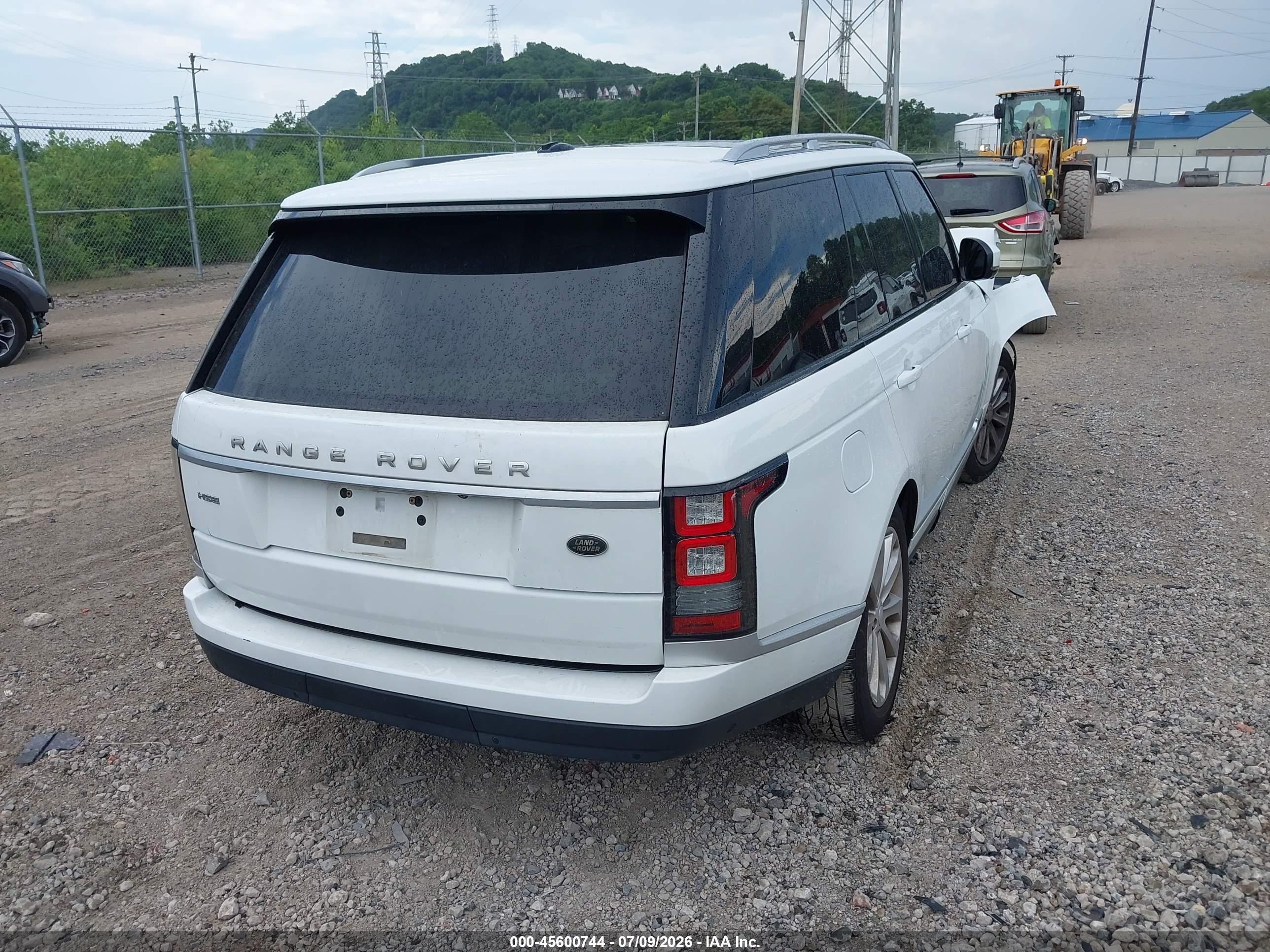 2015 Land Rover Range Rover 3.0l V6 Supercharged Hse White vin: SALGS2VF8FA205997