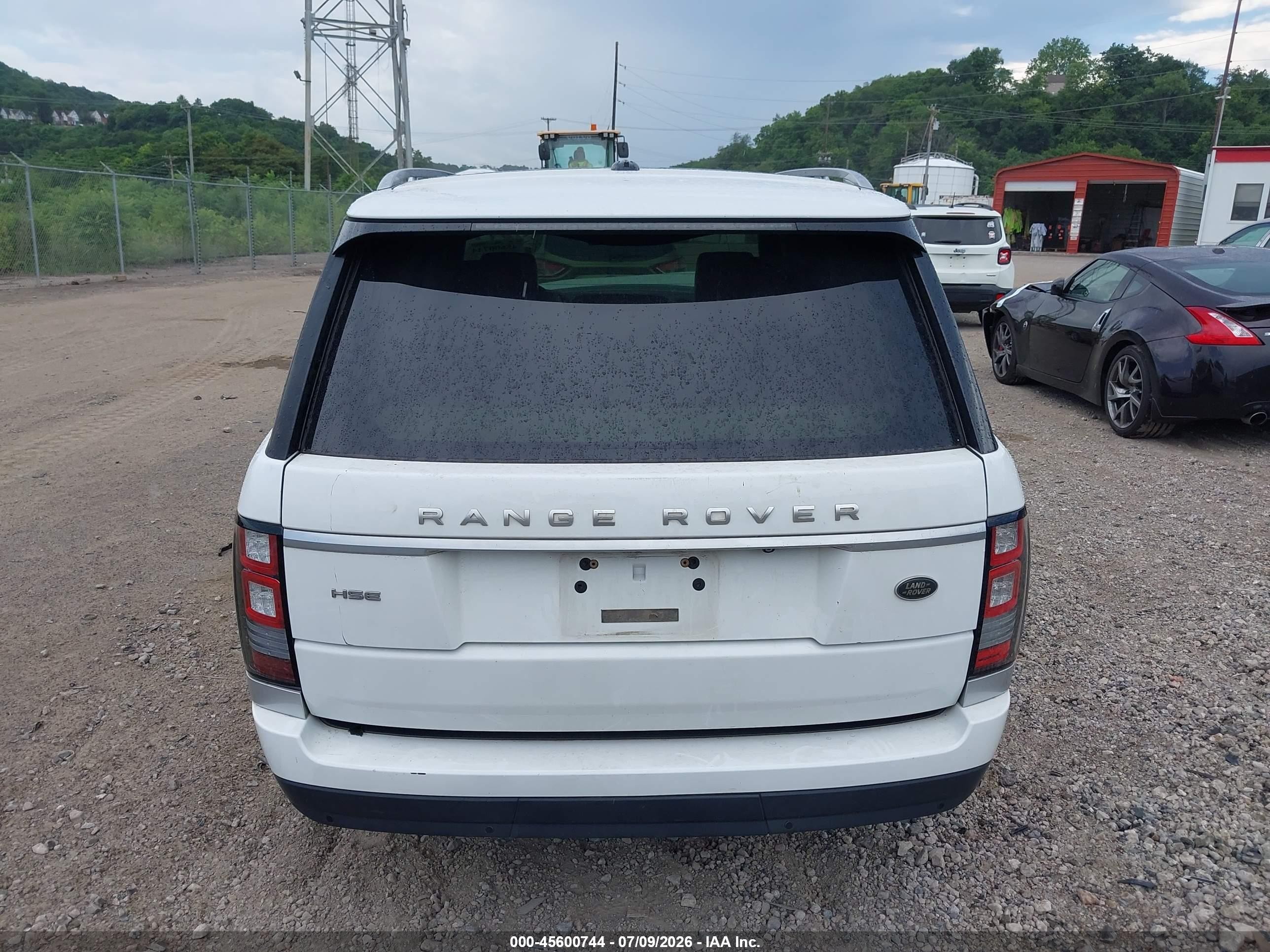 2015 Land Rover Range Rover 3.0l V6 Supercharged Hse White vin: SALGS2VF8FA205997