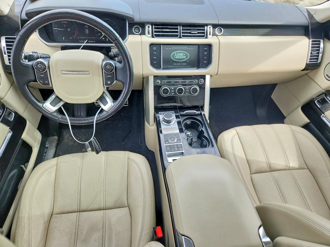 2015 Land Rover Range Rover Hse Blue vin: SALGS2VF8FA217888