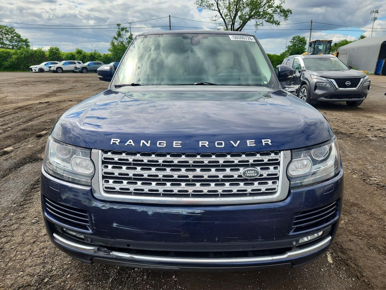 2015 Land Rover Range Rover Hse Blue vin: SALGS2VF8FA217888