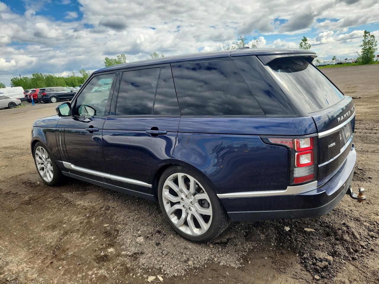 2015 Land Rover Range Rover Hse Blue vin: SALGS2VF8FA217888