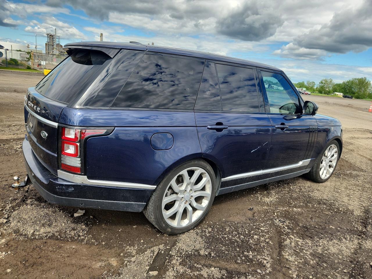 2015 Land Rover Range Rover Hse Blue vin: SALGS2VF8FA217888