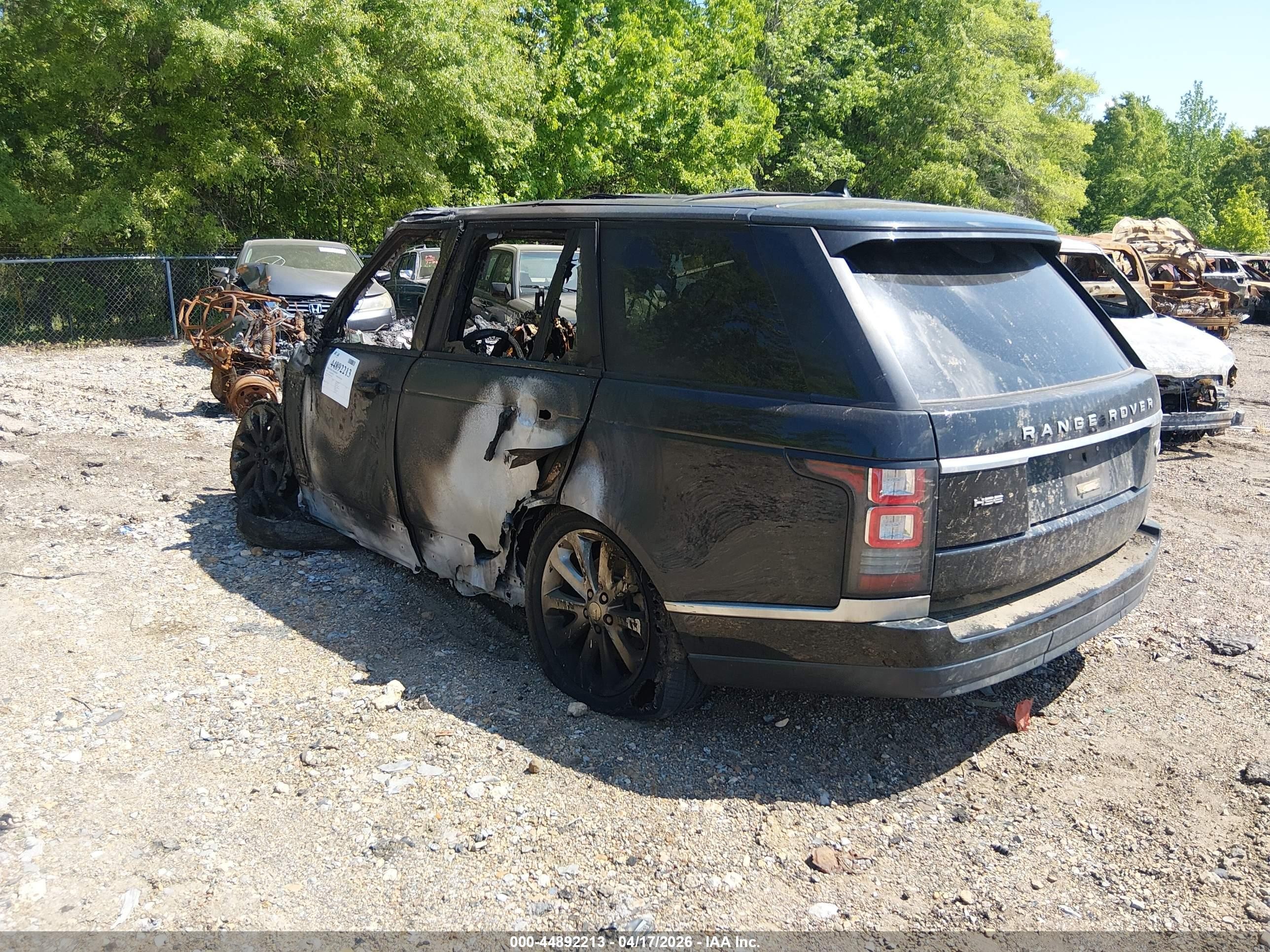 2015 Land Rover Range Rover 3.0l V6 Supercharged Hse Black vin: SALGS2VF8FA240281