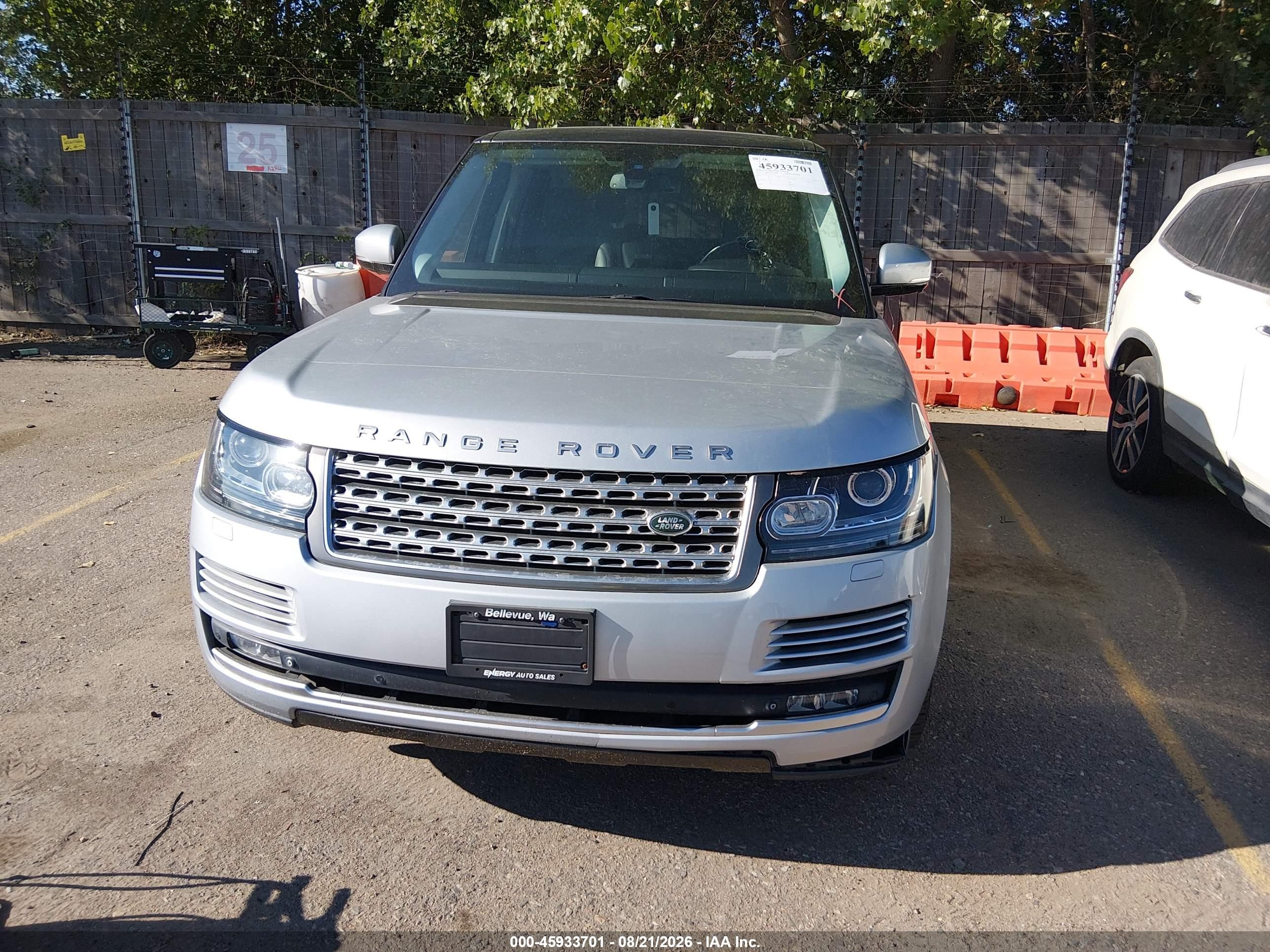 2015 Land Rover Range Rover 3.0l V6 Supercharged Hse Gray vin: SALGS2VF9FA241150