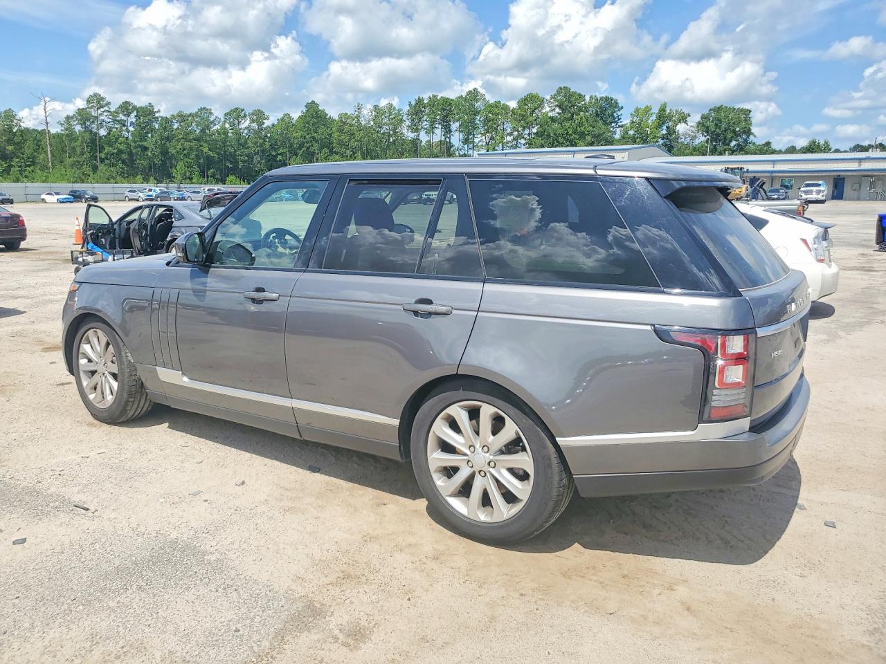 2015 Land Rover Range Rover Hse Серый vin: SALGS2VFXFA220498