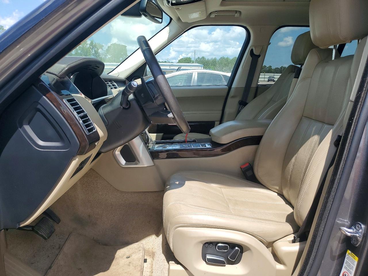 2015 Land Rover Range Rover Hse Серый vin: SALGS2VFXFA220498