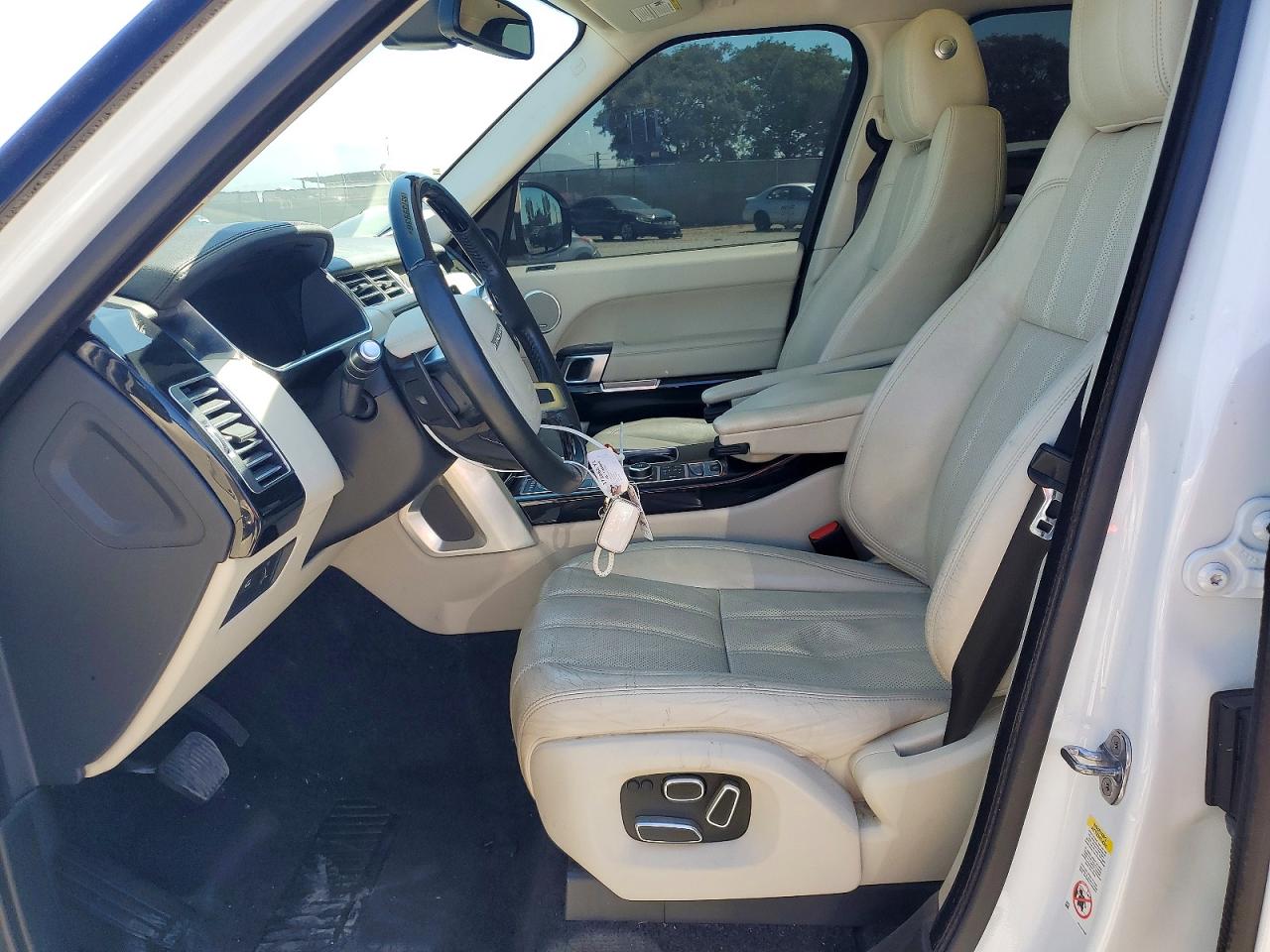2014 Land Rover Range Rover Hse White vin: SALGS2WF1EA159541