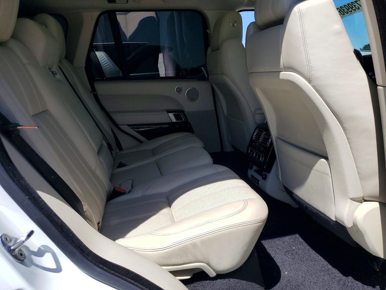 2014 Land Rover Range Rover Hse White vin: SALGS2WF1EA159541