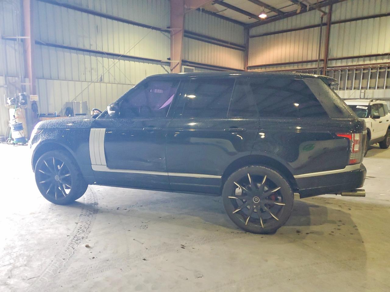 2014 Land Rover Range Rover Hse Black vin: SALGS2WF1EA178512