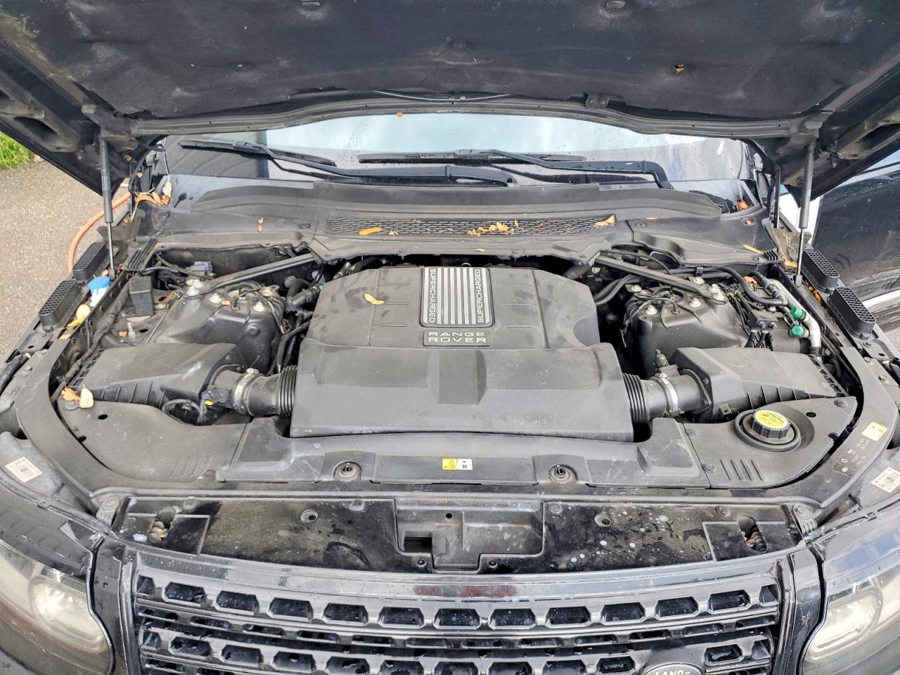 2014 Land Rover Range Rover Hse Black vin: SALGS2WF1EA178512
