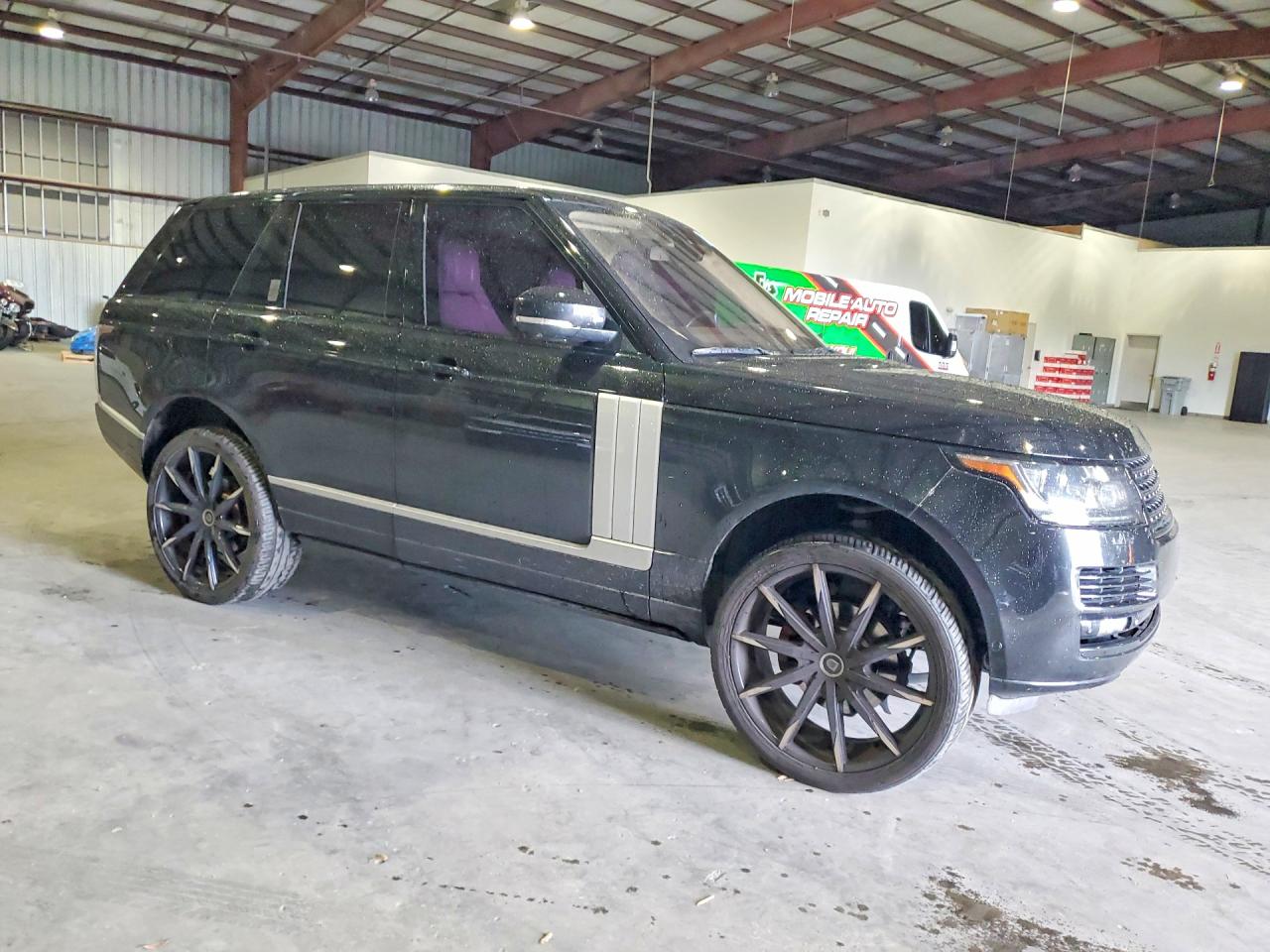 2014 Land Rover Range Rover Hse Black vin: SALGS2WF1EA178512