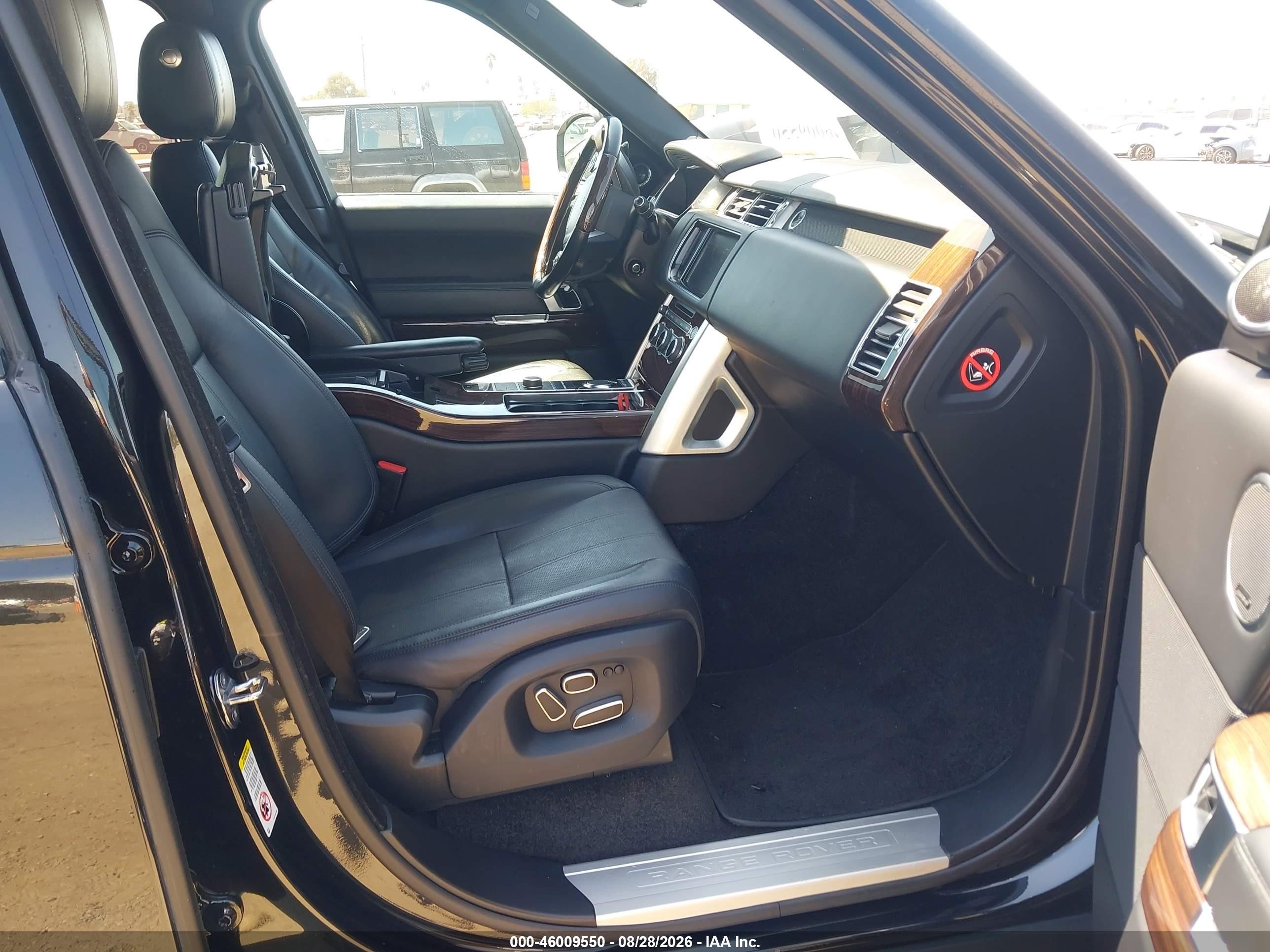 2014 Land Rover Range Rover 3.0l V6 Supercharged Hse Black vin: SALGS2WF2EA182617
