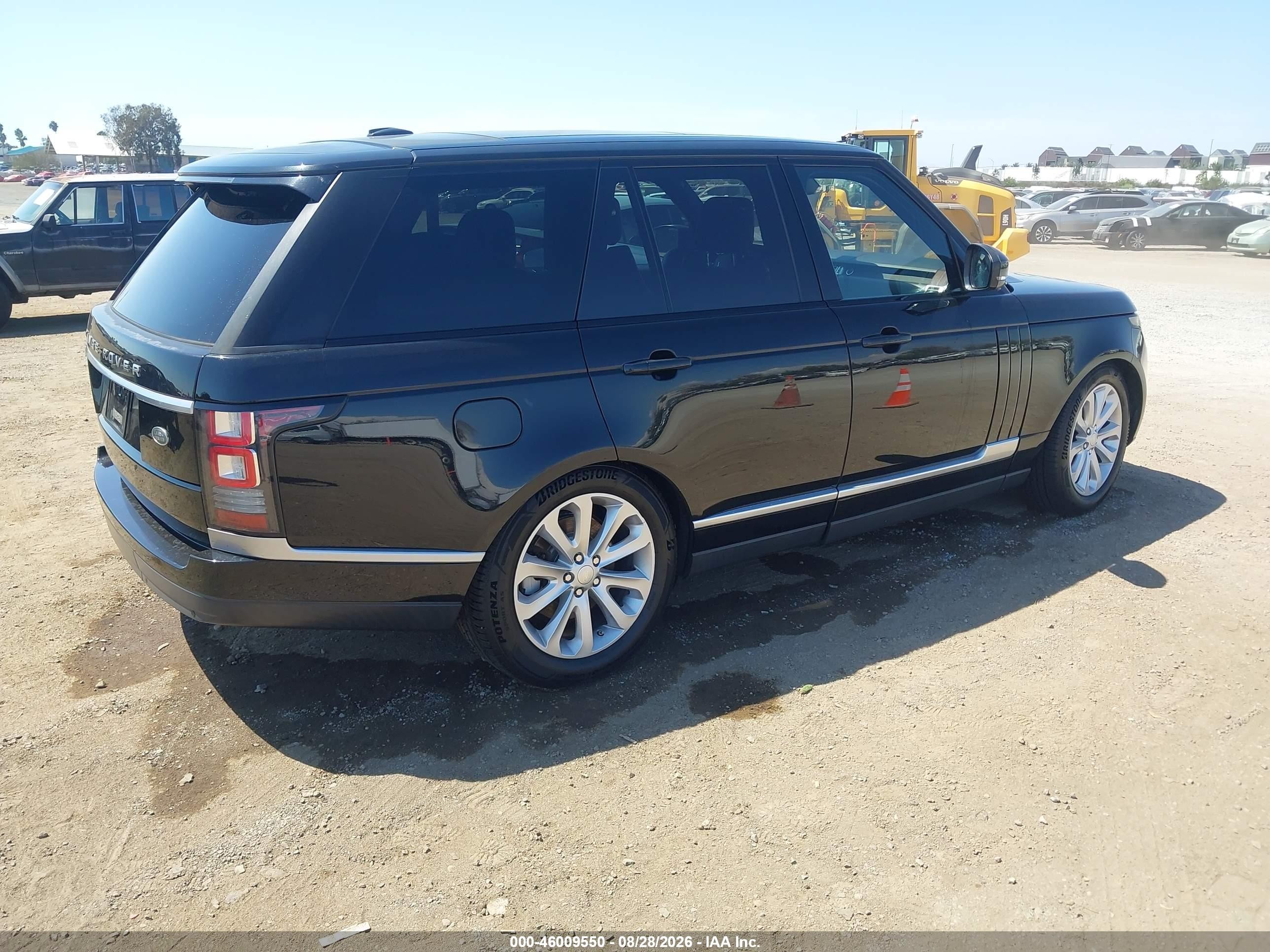 2014 Land Rover Range Rover 3.0l V6 Supercharged Hse Black vin: SALGS2WF2EA182617