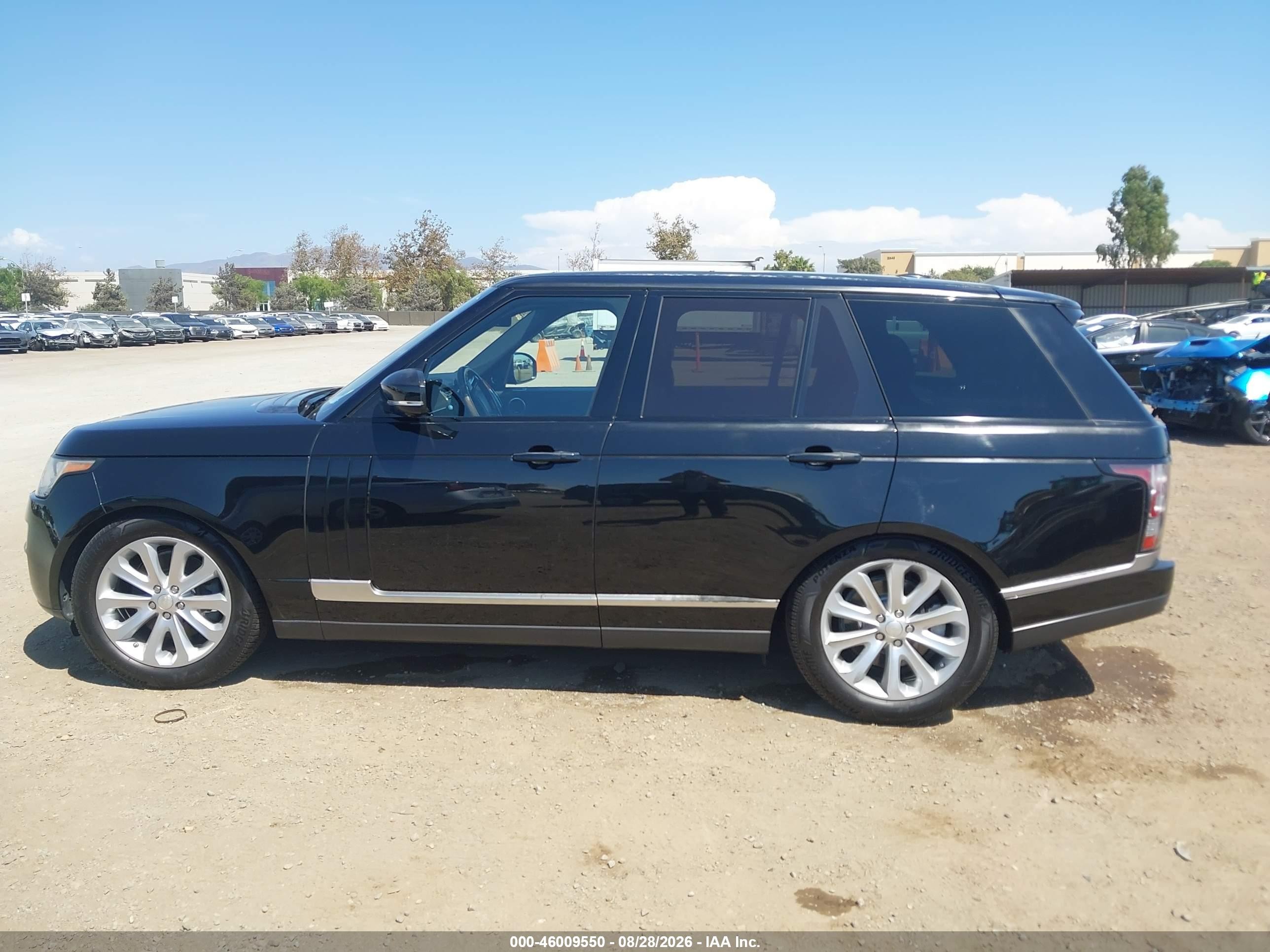 2014 Land Rover Range Rover 3.0l V6 Supercharged Hse Black vin: SALGS2WF2EA182617