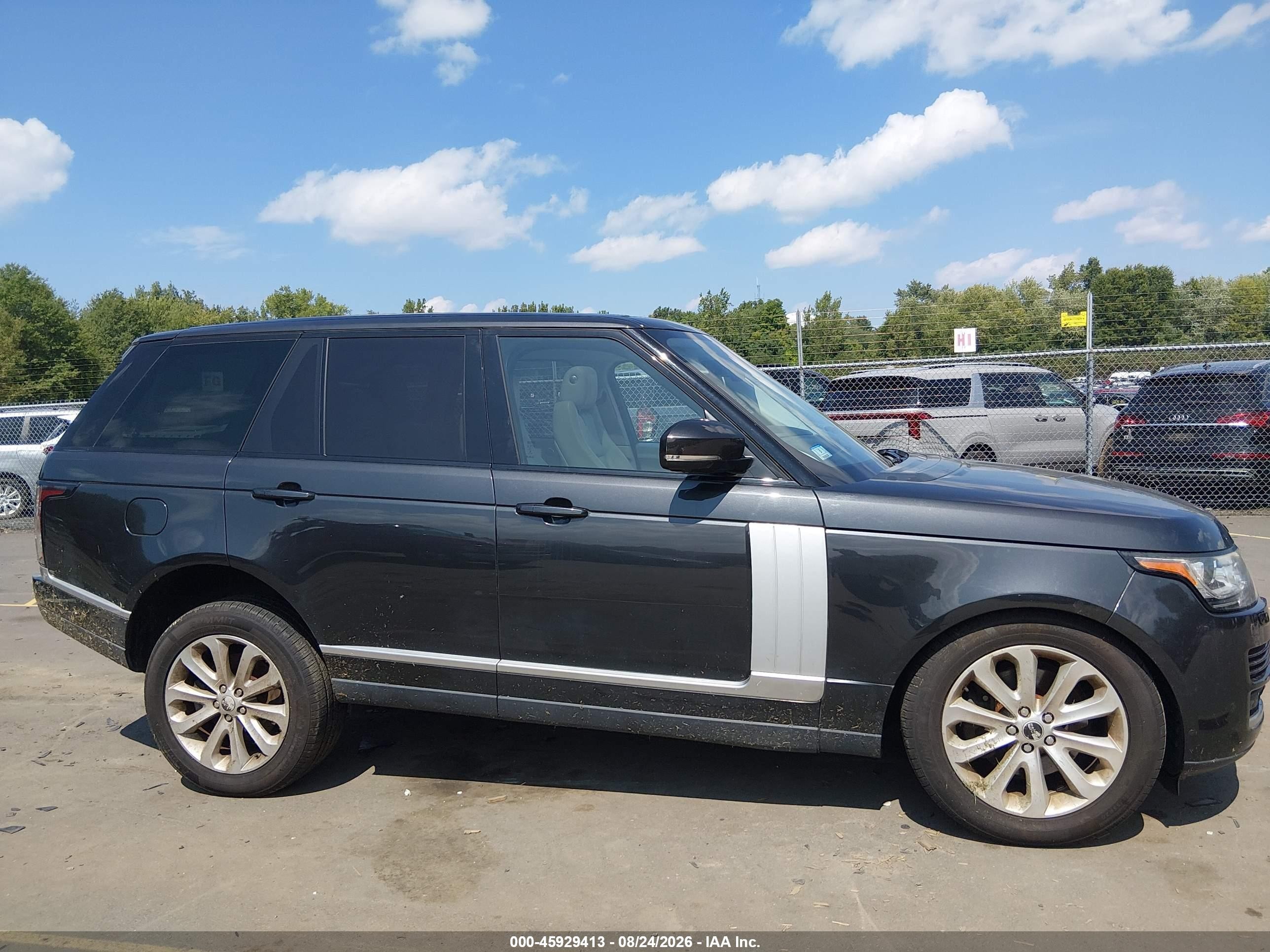 2014 Land Rover Range Rover 3.0l V6 Supercharged Hse Серый vin: SALGS2WF3EA148329