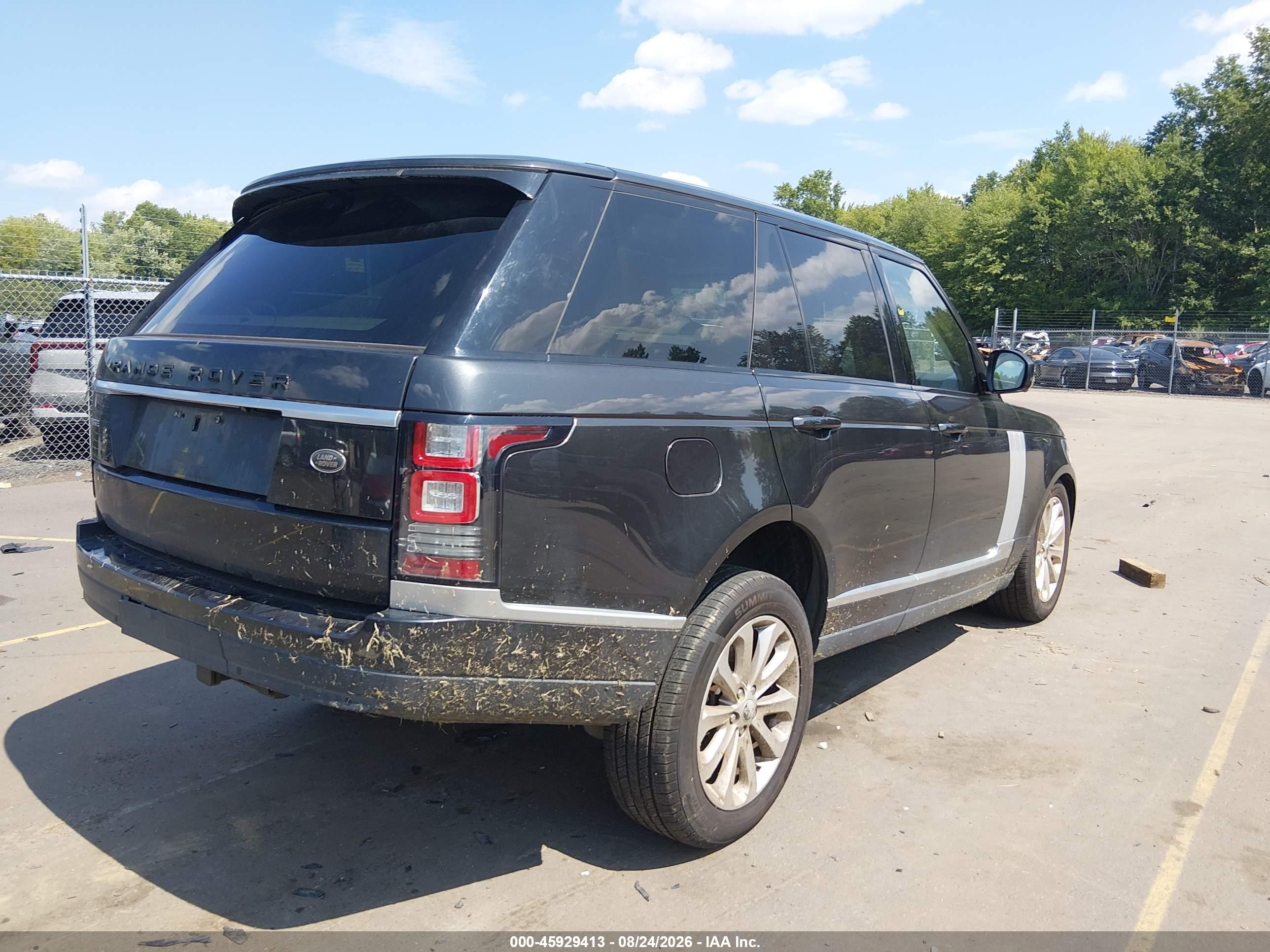 2014 Land Rover Range Rover 3.0l V6 Supercharged Hse Серый vin: SALGS2WF3EA148329