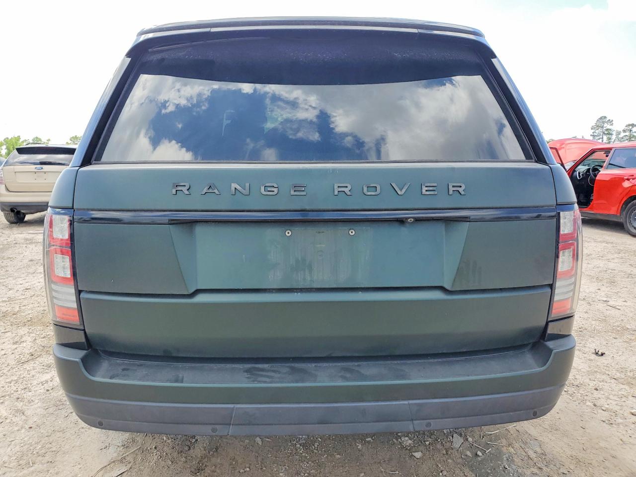 2014 Land Rover Range Rover Hse Green vin: SALGS2WF4EA194333
