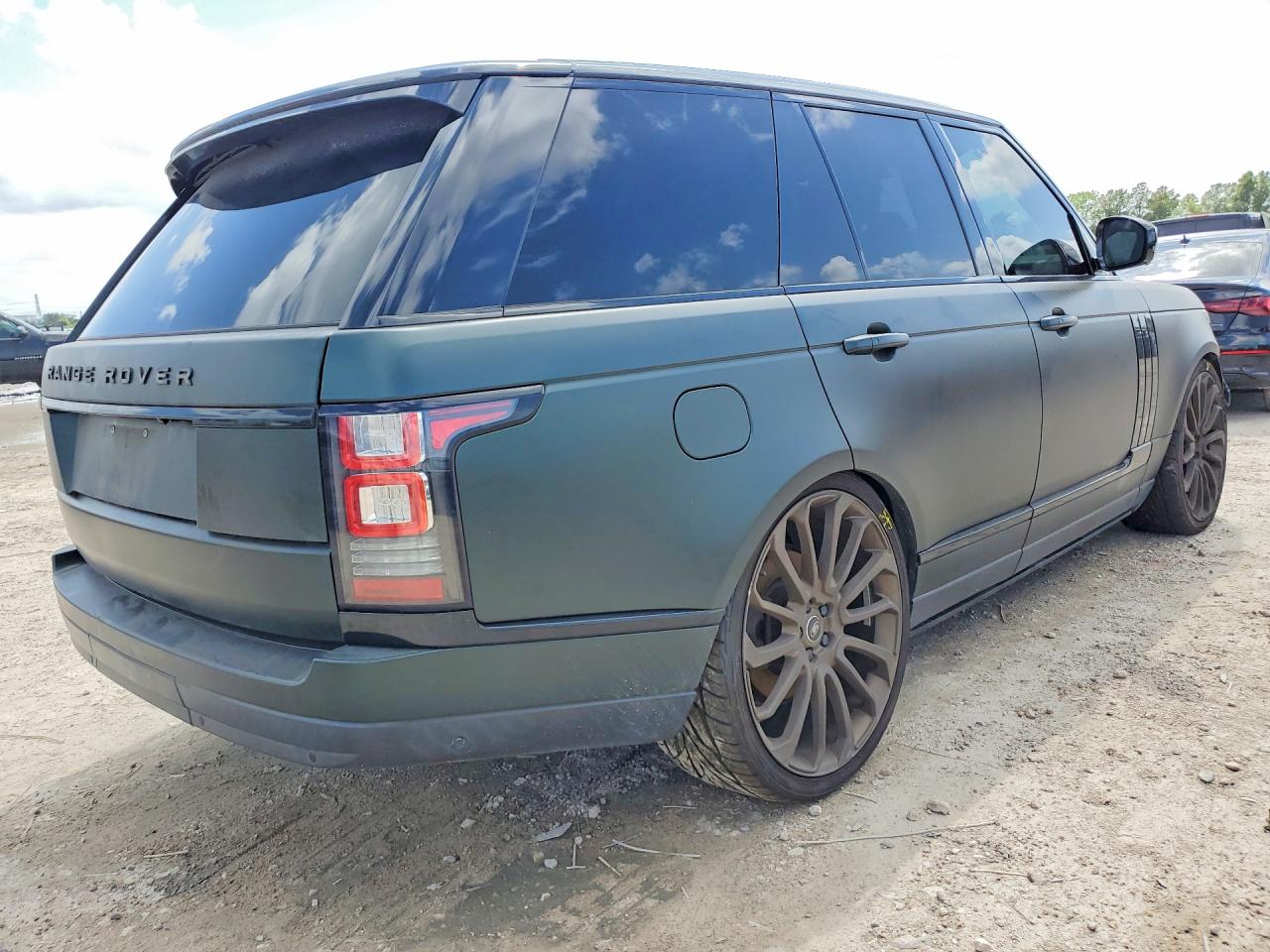 2014 Land Rover Range Rover Hse Green vin: SALGS2WF4EA194333