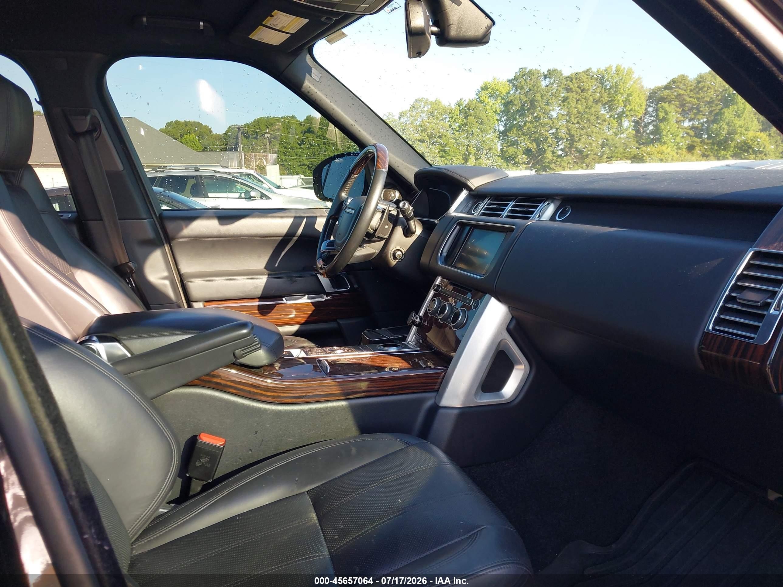2014 Land Rover Range Rover 3.0l V6 Supercharged Hse Black vin: SALGS2WF6EA192437