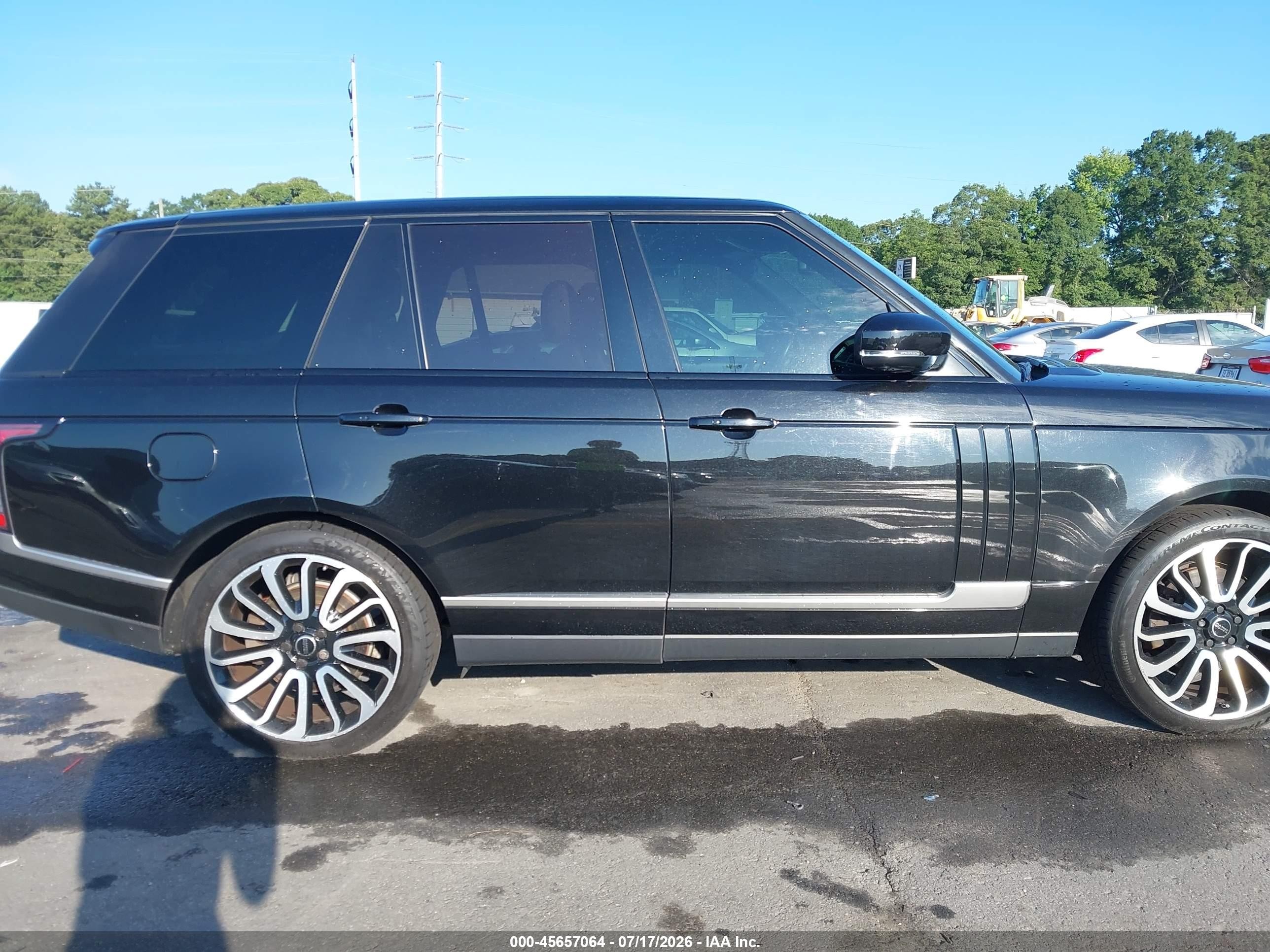 2014 Land Rover Range Rover 3.0l V6 Supercharged Hse Black vin: SALGS2WF6EA192437