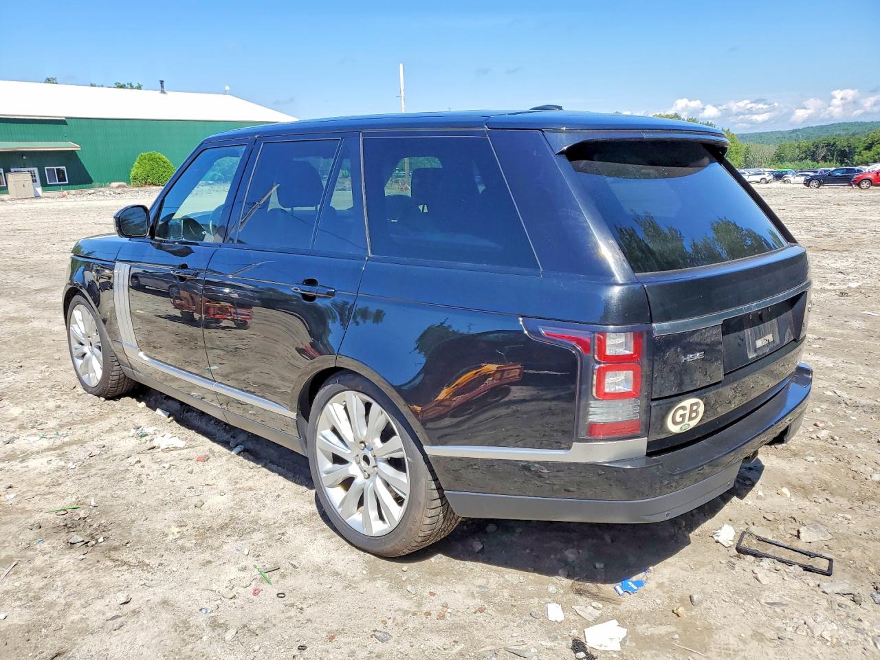 2014 Land Rover Range Rover Hse Black vin: SALGS2WF8EA140551