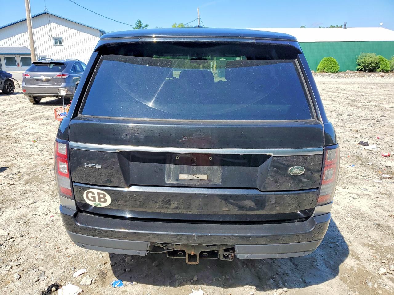 2014 Land Rover Range Rover Hse Black vin: SALGS2WF8EA140551