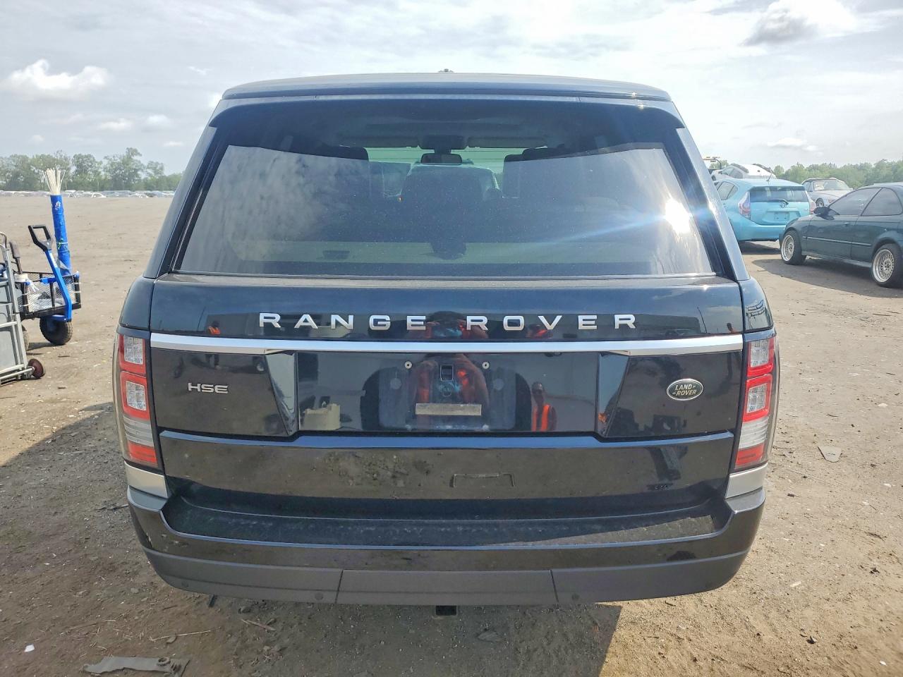 2014 Land Rover Range Rover Hse Black vin: SALGS2WF9EA166642