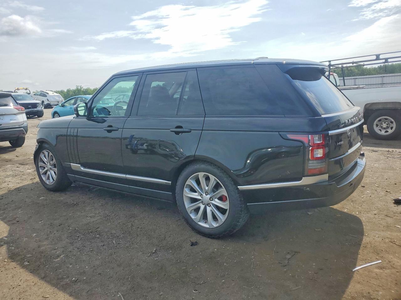 2014 Land Rover Range Rover Hse Black vin: SALGS2WF9EA166642