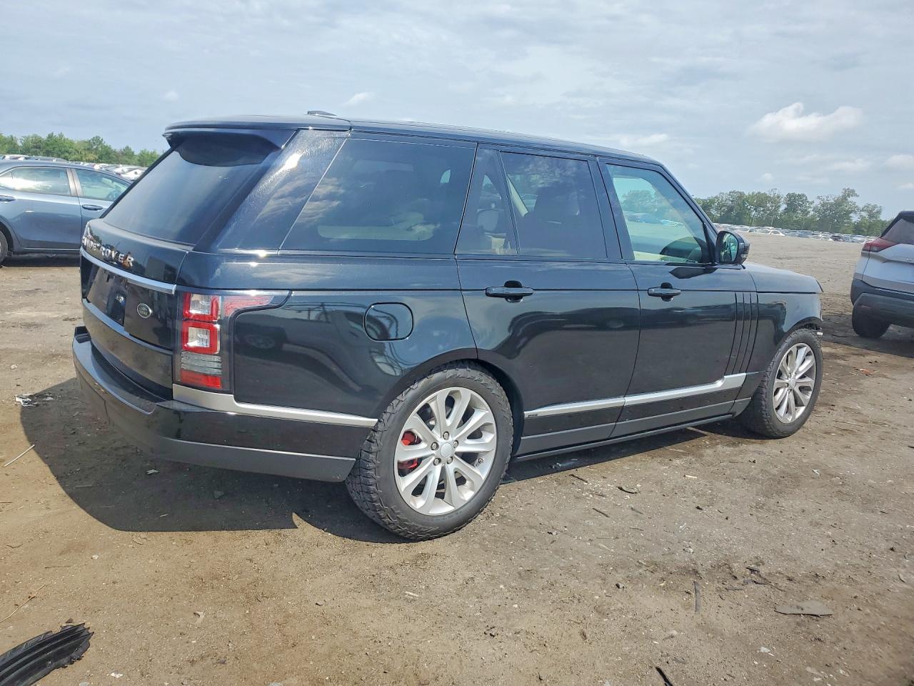 2014 Land Rover Range Rover Hse Black vin: SALGS2WF9EA166642