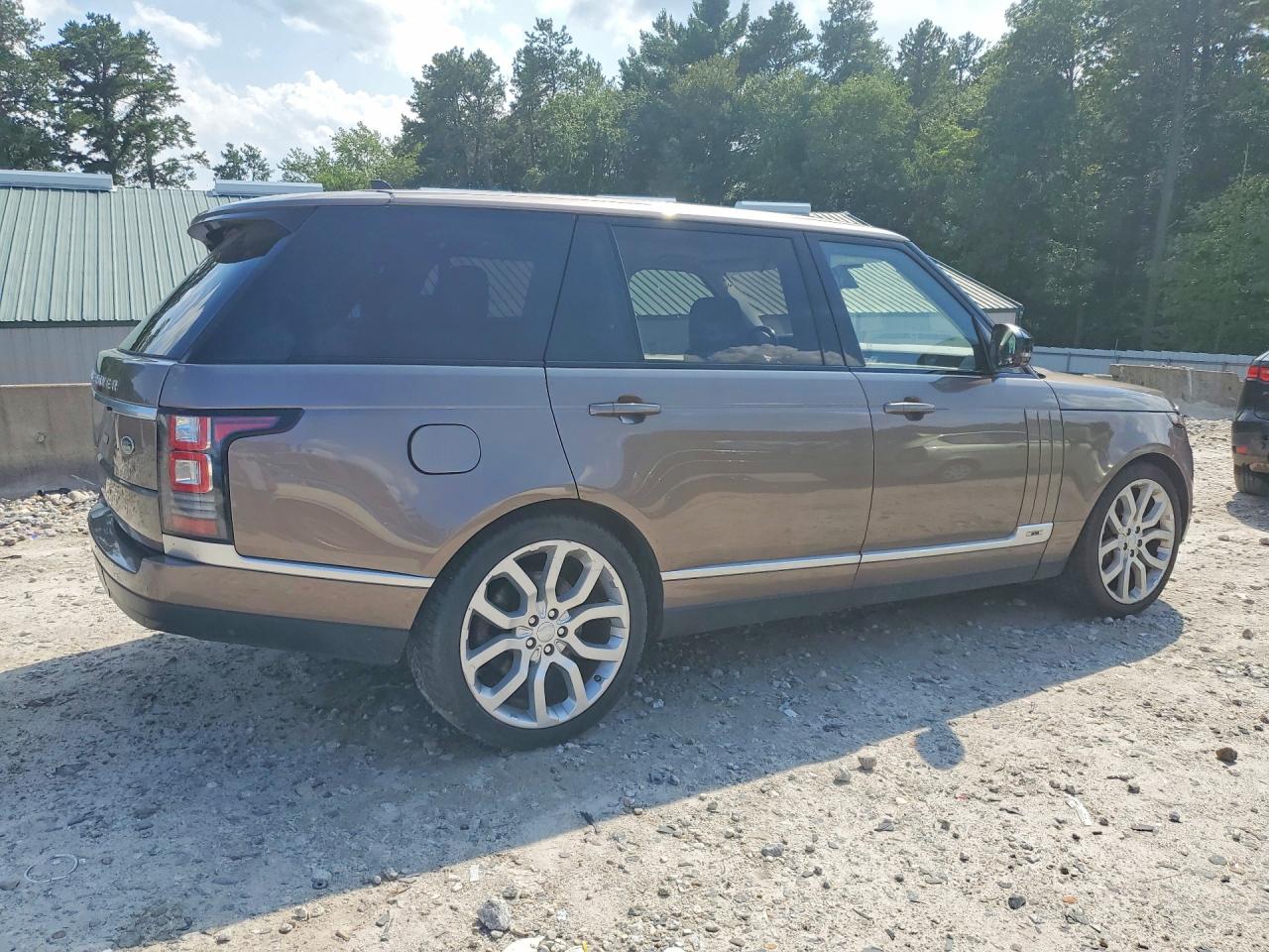 2016 Land Rover Range Rover Supercharged Brown vin: SALGS3EF5GA260186
