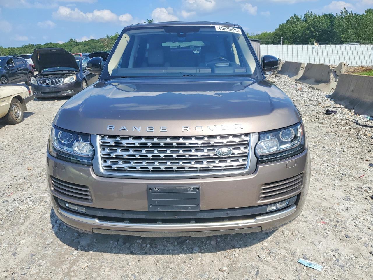 2016 Land Rover Range Rover Supercharged Brown vin: SALGS3EF5GA260186